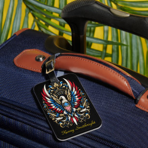 American Eagle Luggage Tag