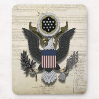 American Eagle on the Constitution Mouse Pad