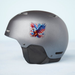 American Eagle Patriotic Design Red White Blue