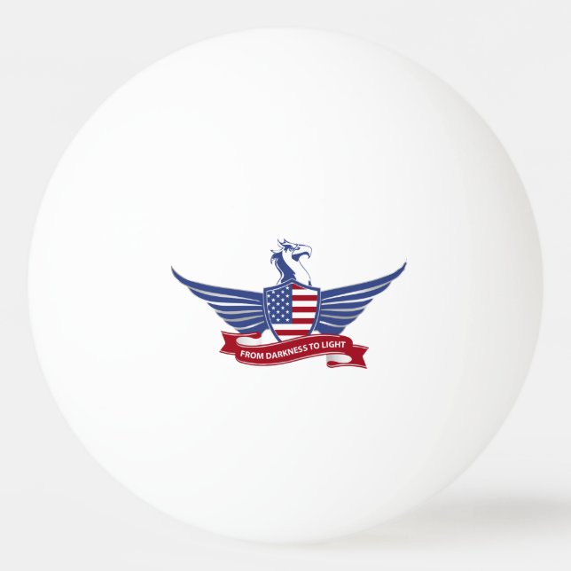 American eagle ping pong ball (Front)