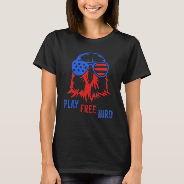 American Eagle Play Free Bird T-Shirt (Front)