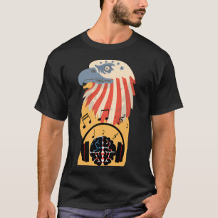 American Eagle Rock-band. T-Shirt