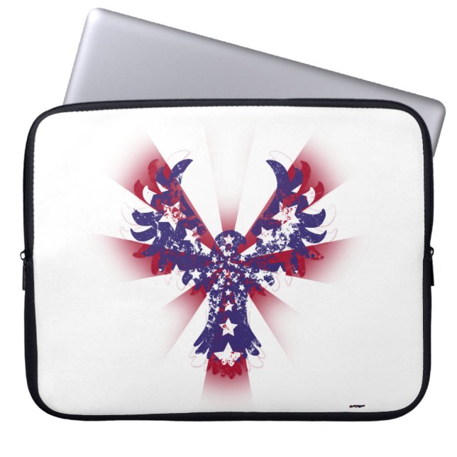 American Eagle Stars & Stripes Laptop Sleeve (Front)
