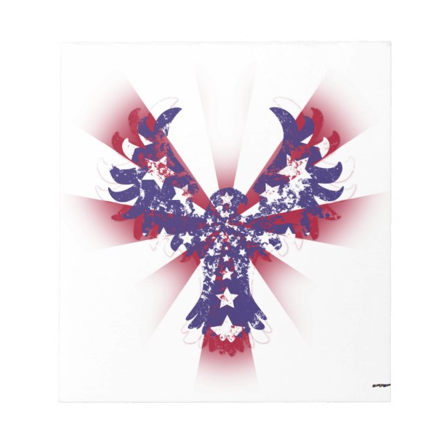 American Eagle Stars & Stripes Notepad (Front)