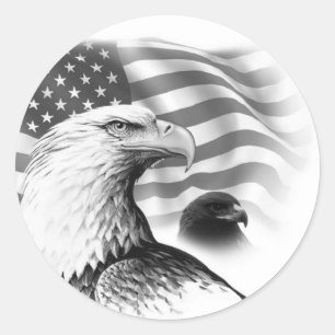 American Eagle Sticker