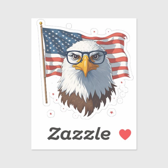American Eagle Stickers (Sheet)