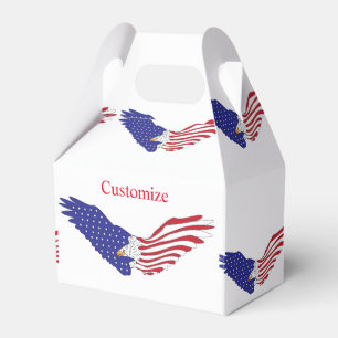 American Eagle Thunder_Cove Patriotic 4th of July Favour Box