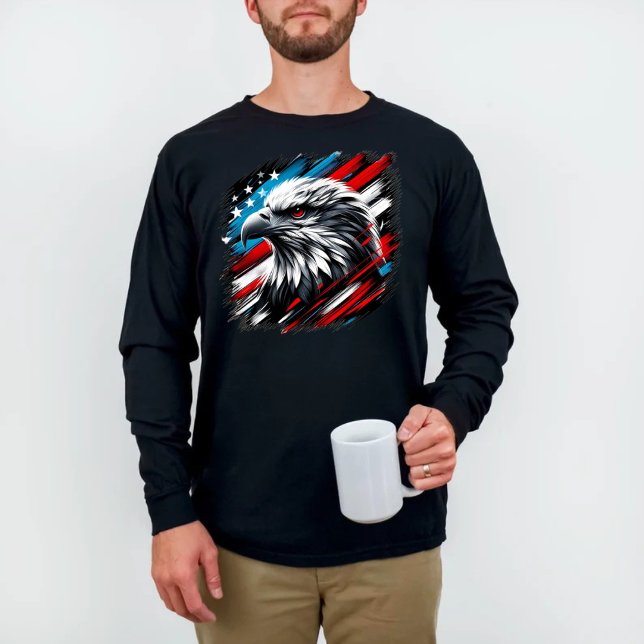 American Eagle Tri-Blend Shirt (4th of July USA  Independence Eagle 250 Years Independence | America's Semiquincentennial 2026 T )