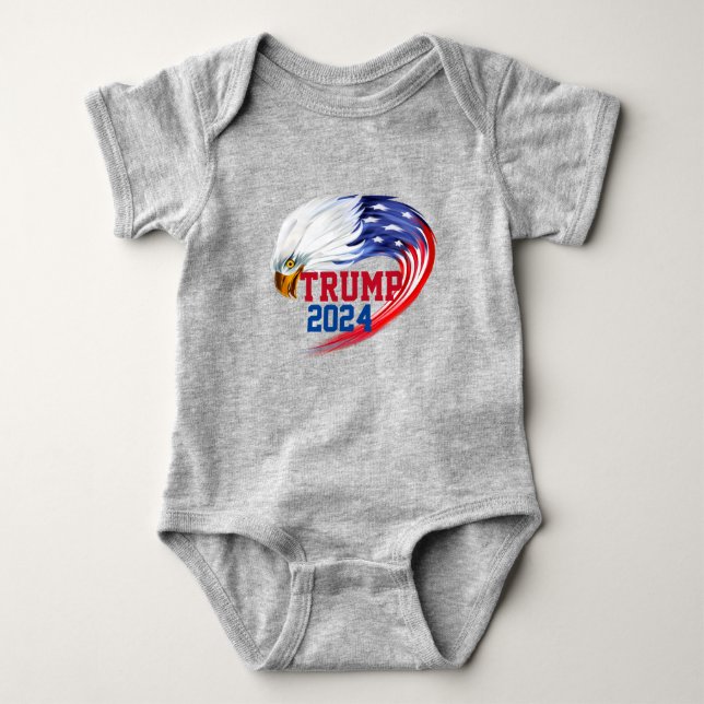 American Eagle Trump 2024   Baby Bodysuit (Front)
