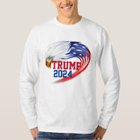 American Eagle Trump 2024 long Sleeve T-Shirt