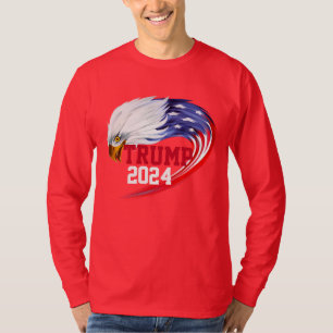 American Eagle Trump 2024 long Sleeve T-Shirt