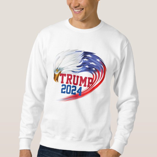 American Eagle Trump 2024  Sweatshirt (Front)