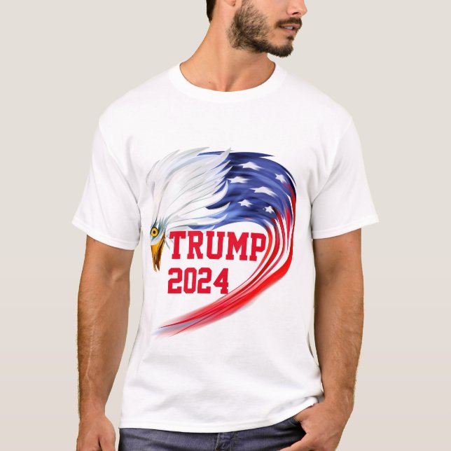 American Eagle Trump 2024  T-Shirt (Front)