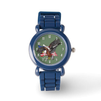American Eagle with Cross Watch