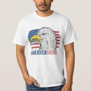 American Eagle with Flag T-Shirt