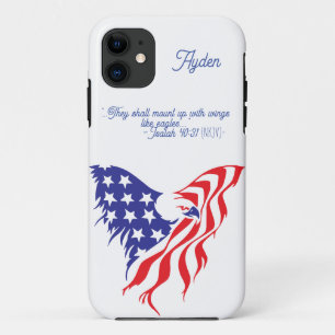 American Eagle with Isaiah 40:31 Customisable  Case-Mate iPhone Case
