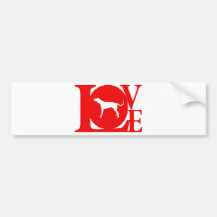 American English Coonhound Bumper Sticker