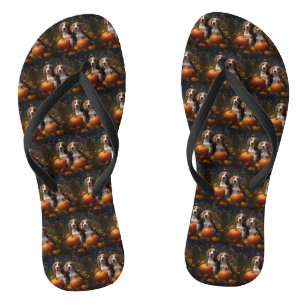 American English Foxhound Puppy Autumn Delight Jandals