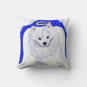 American Eskimo Dog Angel Cushion