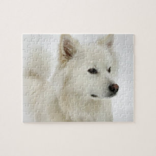 American Eskimo Dog Art Jigsaw Puzzle
