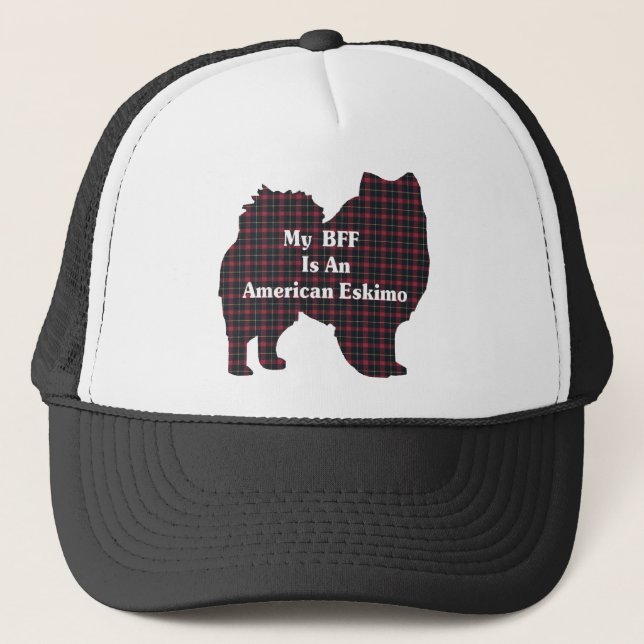 American Eskimo Dog BFF Hat (Front)