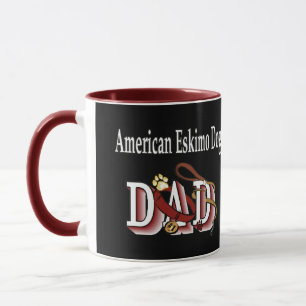 American Eskimo Dog Dad Gifts Mug