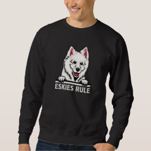 American Eskimo Dog Eskies Rule Sweatshirt