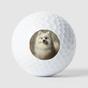 American Eskimo Dog Golf Balls