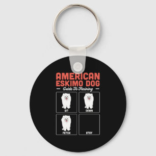 American Eskimo Dog Guide To Training Key Ring