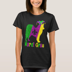 American Eskimo Dog Lover Mardi Gras Carnival Jest T-Shirt