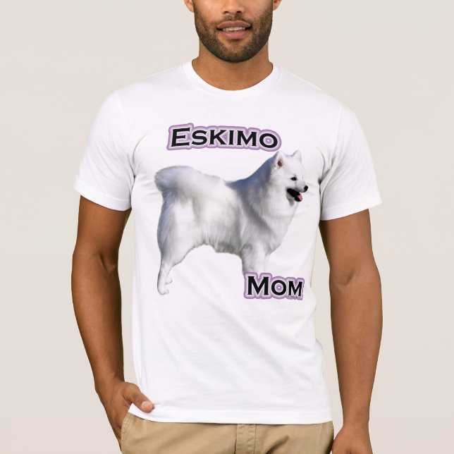 American Eskimo Dog Mum 4 T-Shirt (Front)
