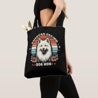 American Eskimo Dog Mum in Vintage Serenity