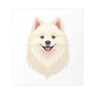 American Eskimo Dog Notepad