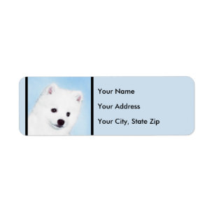 American Eskimo Dog Painting - Original Dog Art