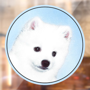 American Eskimo Dog Painting - Original Dog Art