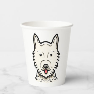 American Eskimo Dog Paper Cups