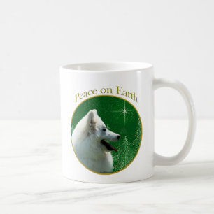 American Eskimo Dog Peace Coffee Mug