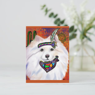 American Eskimo Dog Postcard