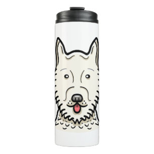 American Eskimo Dog Thermal Tumbler