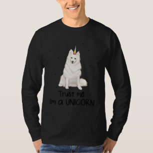 American Eskimo Dog Trust Me I'm A Unicorn Dog T-Shirt