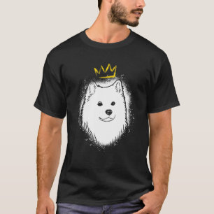 American Eskimo Dog with Crown T-Shirt