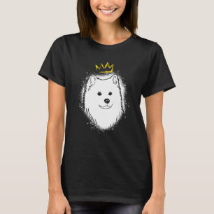 American Eskimo Dog with Crown T-Shirt