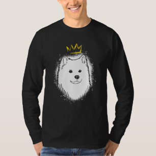 American Eskimo Dog with Crown T-Shirt