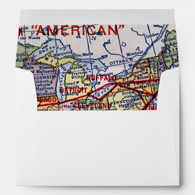 AMERICAN EXPRESS SHIPPING ENVELOPES (Back (Bottom))