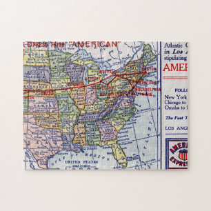 AMERICAN EXPRESS SHIPPING JIGSAW PUZZLE