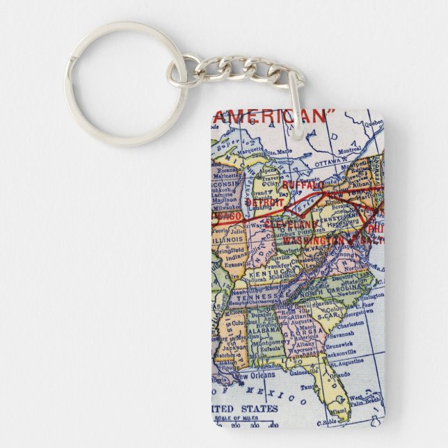 AMERICAN EXPRESS SHIPPING KEY RING (Front)