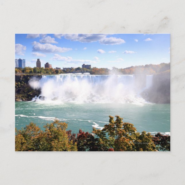 American Falls at Niagara Falls Postcard (Front)