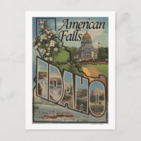 American Falls, Idaho - Large Letter Scenes