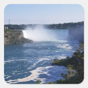 American Falls Square Sticker