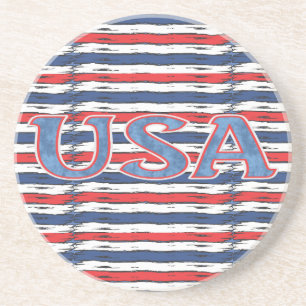 American Family Patriotic Summer Holidays Coaster